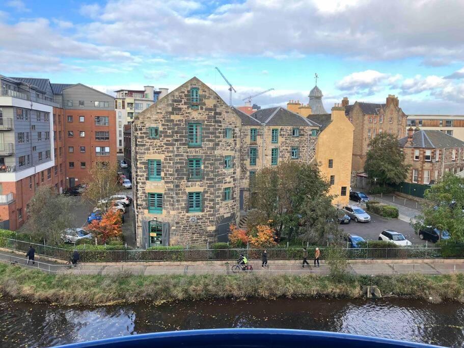 My Waterfront Apartment, Views Over Water Of Leith 에든버러 외부 사진